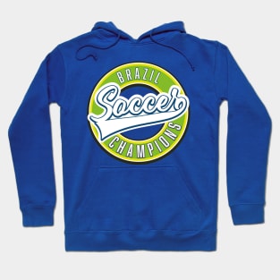 Brazil Soccer Champions Hoodie